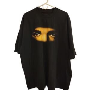 Drake It’s All A Blur IAAB Tour Eyes T-Shirt Official Merch Black 2XL New,
